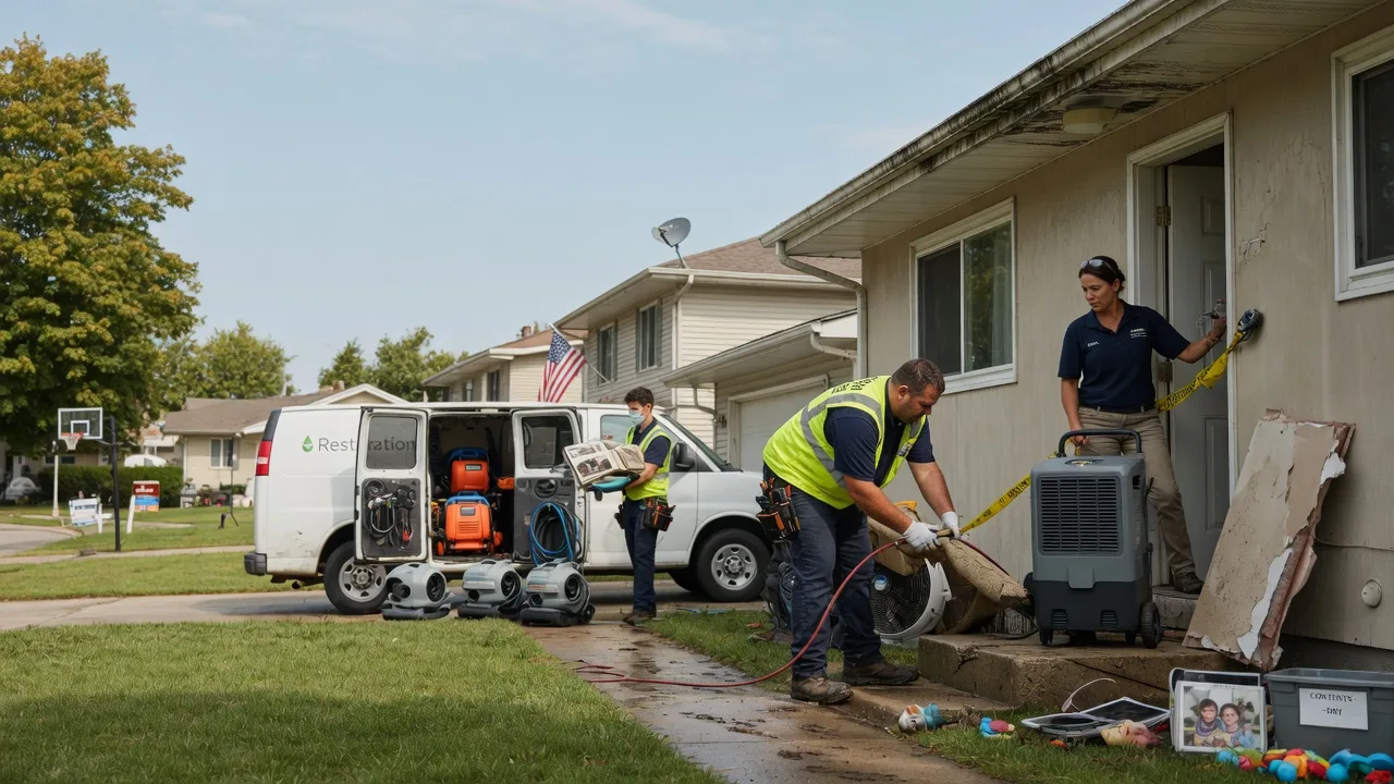 Water Damage Restoration in Bellflower, CA near me
